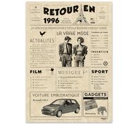 FestySpark Cadeau Original Retour en 1996 - Idée Cadeau 29 Ans femme et homme - Carte Anniversaire 29 ans femme et homme - Decoration Anniversaire 29 ans - Carte d’Anniversaire avec Félicitations