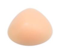 FESVINA Une pièce triangle en silicone pour soutien-gorge concave pour mastectomie, prothèse, crossdresser, beige, BB Cup (350g/piece)