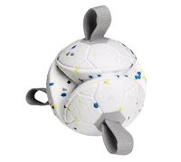 Fetch Balls Dogs - Teeth Cleaning 15cm, Etpu Interactive Rope Ball | Stimulating Chew Toy For Training, Long Lasting Enrichment Present For Puppy Small Medium Large Breed Birthday Indoor Outdoor P