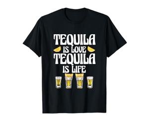Fête à Boire drôle au Mexique : la Tequila, C'est l'amour, la Tequila, C'est la Vie T-Shirt