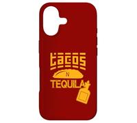 Fête Amusante pour Les Amateurs de Cuisine Mexicaine Tacos N Tequila Coque pour iPhone 17
