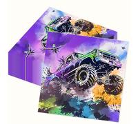 fête camion monstre serviettes motos sales camions véhicules incendie équipement course thème accessoires