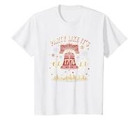 Fête comme si c'était T-Shirt, Enfant, Blanc, 8 Ans