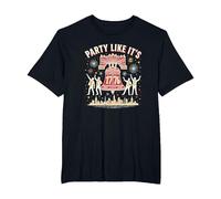 Fête comme si c'était T-Shirt, Homme Grandes Tailles, Noir, 2X Tall