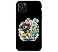Fête d'anniversaire 3 Ans Ninja Boys Three Troisième Kids Party Coque pour iPhone 11 Pro Max
