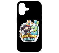 Fête d'anniversaire 3 Ans Ninja Boys Three Troisième Kids Party Coque pour iPhone 17