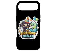 Fête d'anniversaire 3 Ans Ninja Boys Three Troisième Kids Party Coque pour iPhone Air