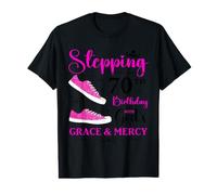 Fête d'anniversaire 70e Anniversaire 70 Ans pour Femme T-Shirt Graphique avec Valeur