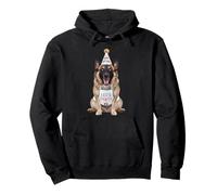 Fête d'anniversaire Belge Malinois Let's Pawty pour Amoureux des Chiens Sweat à Capuche