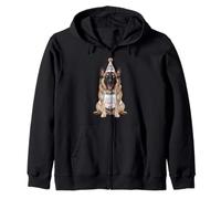 Fête d'anniversaire Belge Malinois Let's Pawty pour Amoureux des Chiens Sweat à Capuche