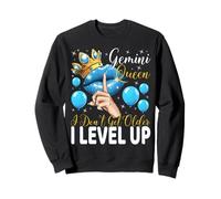 Fête d'anniversaire « Birthday Queen I Don't Get Older I Level Up » Sweatshirt
