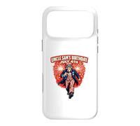 Fête d'anniversaire de l'oncle Sam Coque pour iPhone 17 Pro Max