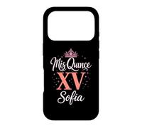 Fête d'anniversaire Mexicaine de Miss Quince Sofia 15 Quinceanera Coque pour iPhone 17 Pro
