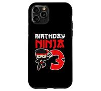 Fête d'anniversaire Ninja 3 Ans Coque pour iPhone 11 Pro