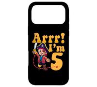 Fête d'anniversaire Pirate pour Enfants ARRR I'm 5 Five Years Old Coque pour iPhone 17 Pro Max