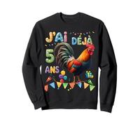 Fête d'anniversaire Poulette pour Enfants de 5 Ans Sweatshirt