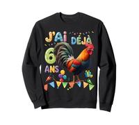 Fête d'anniversaire Poulette pour Enfants de 6 Ans Sweatshirt