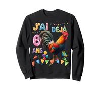 Fête d'anniversaire Poulette pour Enfants de 8 Ans Sweatshirt