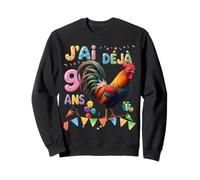 Fête d'anniversaire poulette pour Enfants de 9 Ans Sweatshirt