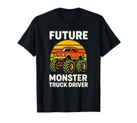 Fête d'anniversaire pour garçon avec inscription « Future Monster Truck Driver » T-Shirt