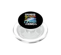 Fête d'anniversaire pour Grand-père de l'anniversaire du Roi de croisière PopSockets PopGrip pour MagSafe