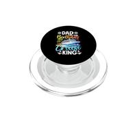 Fête d'anniversaire pour Papa de l'anniversaire du Roi PopSockets PopGrip pour MagSafe