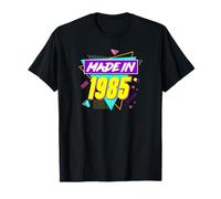 Fête d'anniversaire rétro années 90 sur Le thème de l'année de Naissance 1985 T-Shirt