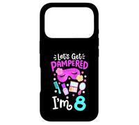 Fête d'anniversaire Spa Let's Get Pampered I'm 8 Girls 8th Bday Coque pour iPhone 17 Pro