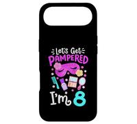 Fête d'anniversaire Spa Let's Get Pampered I'm 8 Girls 8th Bday Coque pour iPhone Air