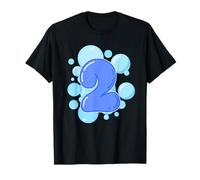 Fête d'anniversaire sur le thème de la bulle pour 2ème anniversaire 2 ans T-Shirt