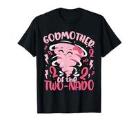 Fête d'anniversaire sur le thème de la marraine des deux nades sur le thème de la tornade T-Shirt