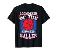 Fête d'anniversaire sur le thème du ballon de basket pour marraine de l'anniversaire T-Shirt