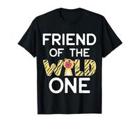 Fête d'anniversaire sur Le thème du Zoo Friend of The Wild One T-Shirt