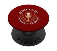 Fête de Communion eucharistique Adoration Foi PopSockets PopGrip Adhésif