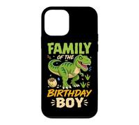 Fête de Dinosaure T Rex Family of The Birthday Boy Coque pour iPhone 12 Mini