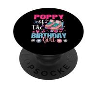 Fête de Famille Poppy of The Birthday Girl Rolling Skate PopSockets PopGrip Adhésif