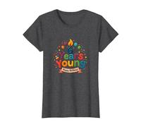 Fête de Joyeux Anniversaire pour Enfants de 6 Ans T-Shirt, Femme, Chiné Foncé, 3XL