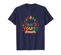 Fête de Joyeux Anniversaire pour Enfants de 6 Ans T-Shirt, Homme, Bleu Marine, 6XL