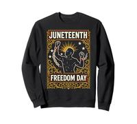 Fête de la Liberté, Fête de la Liberté, Vintage, Histoire des Noirs, Afrique, 19 juin 1865 Sweatshirt