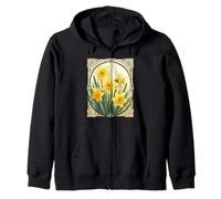 Fête de la Naissance et des Fleurs de Mars avec Daffodil Delight Sweat à Capuche