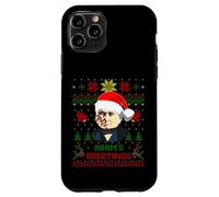 Fête de la Parodie de Noël drôle du président Adams de John Quincy Coque pour iPhone 11 Pro