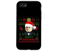 Fête de la Parodie de Noël drôle du président Adams de John Quincy Coque pour iPhone SE (2020) / 7/8