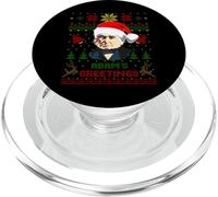 Fête de la Parodie de Noël drôle du président Adams de John Quincy PopSockets PopGrip pour MagSafe