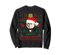 Fête de la Parodie de Noël drôle du président Adams de John Quincy Sweatshirt