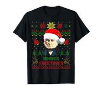 Fête de la Parodie de Noël drôle du président Adams de John Quincy T-Shirt