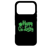 Fête de la Saint-Patrick Happy Go Lucky Coque pour iPhone 17 Pro