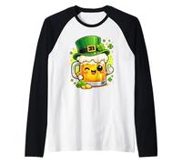 Fête de la Saint-Patrick - Mascotte de bière Irlandaise Manche Raglan