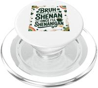 Fête de la Saint-Patrick : si Je Fais Une Fois Shenan, Je Ferai Shenanigan PopSockets PopGrip pour MagSafe