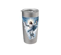 Fête de la Transfiguration du Christ Jésus Catholique Gobelet isotherme en acier inoxydable double paroi