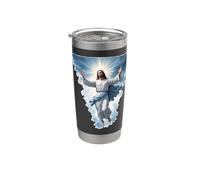 Fête de la Transfiguration du Christ Jésus Catholique Gobelet isotherme en acier inoxydable double paroi